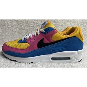 RARE Nike Air Max 90 The Simpsons Multicolor Suede CJ0612-700 Men's Size 11.5
